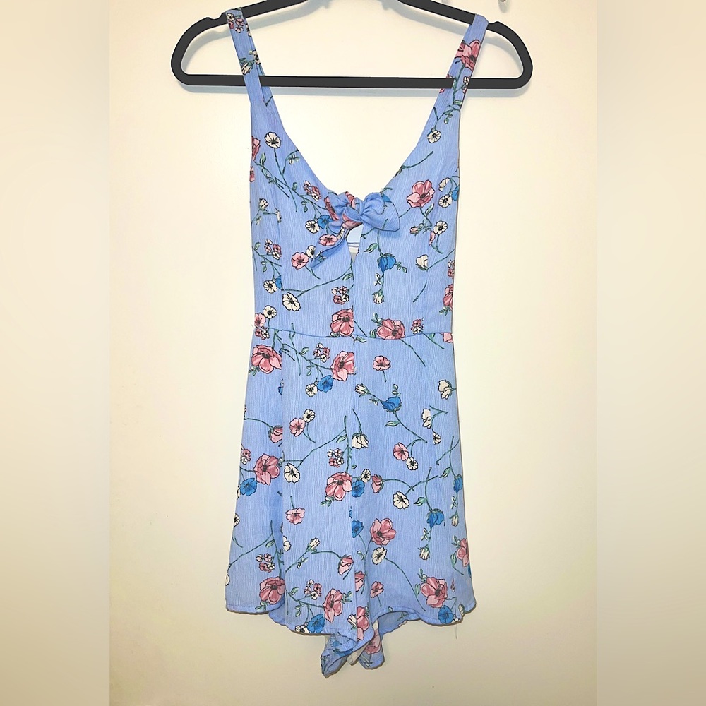 Lush crossback romper